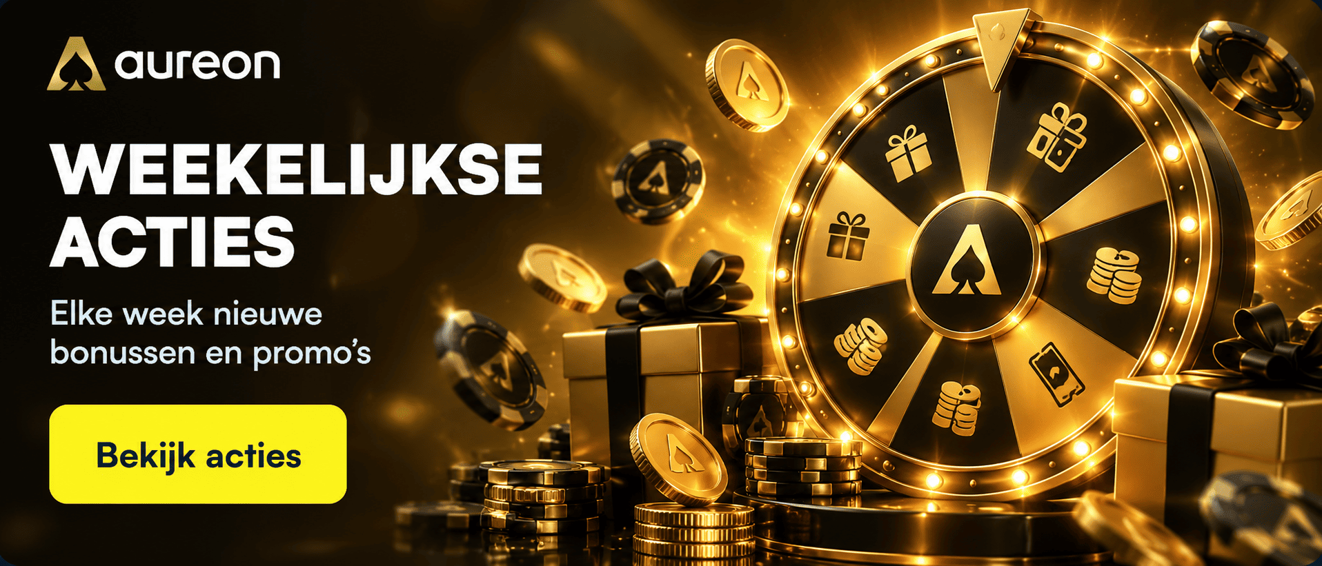 aureon casino acties